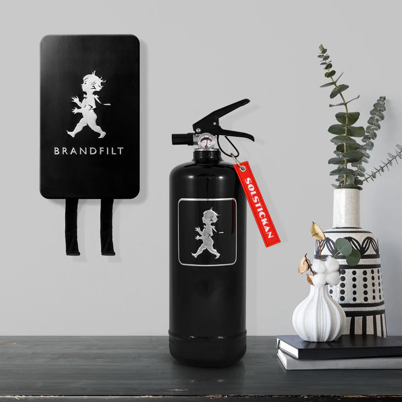 Brandsläckare 2 kg - Svart