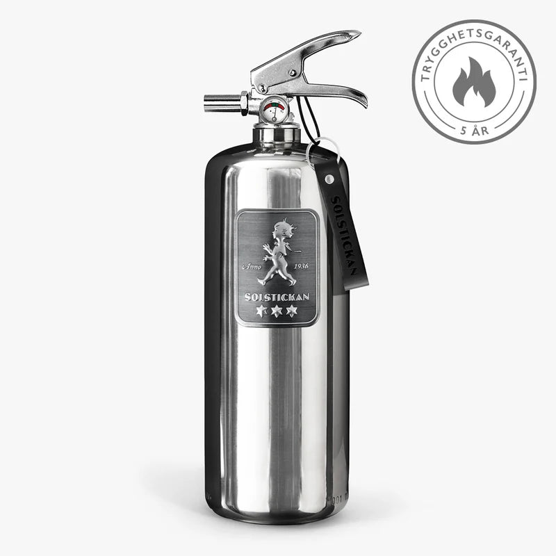 Brandsläckare 2 kg - Design Edition Steel