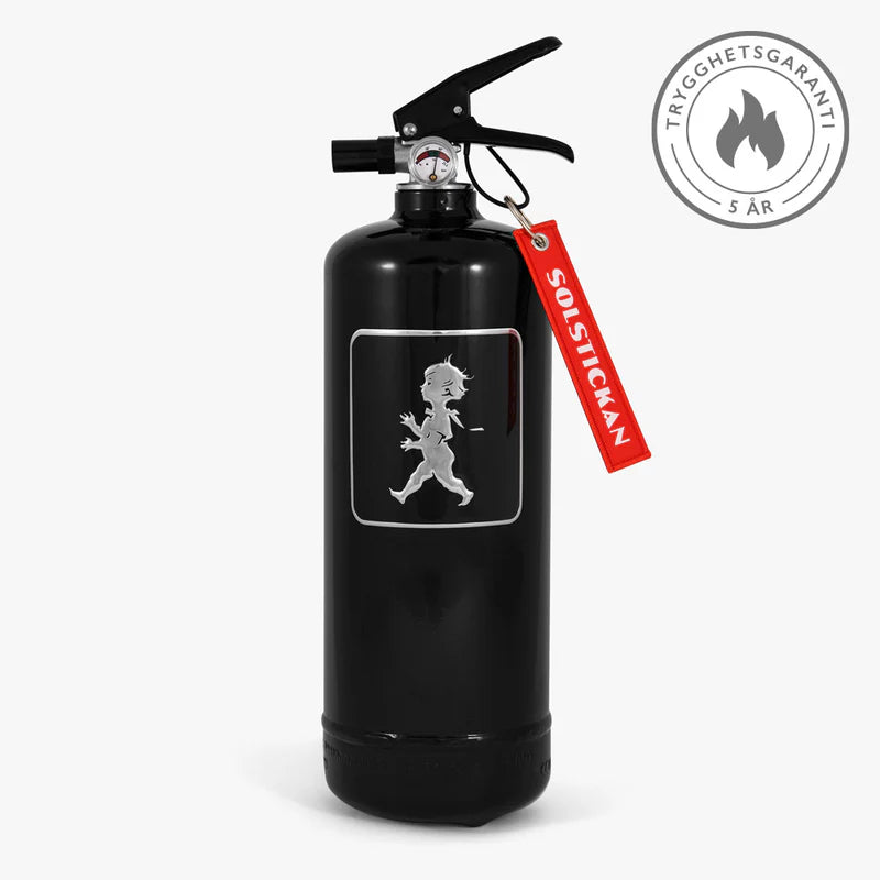 Brandsläckare 2 kg - Svart