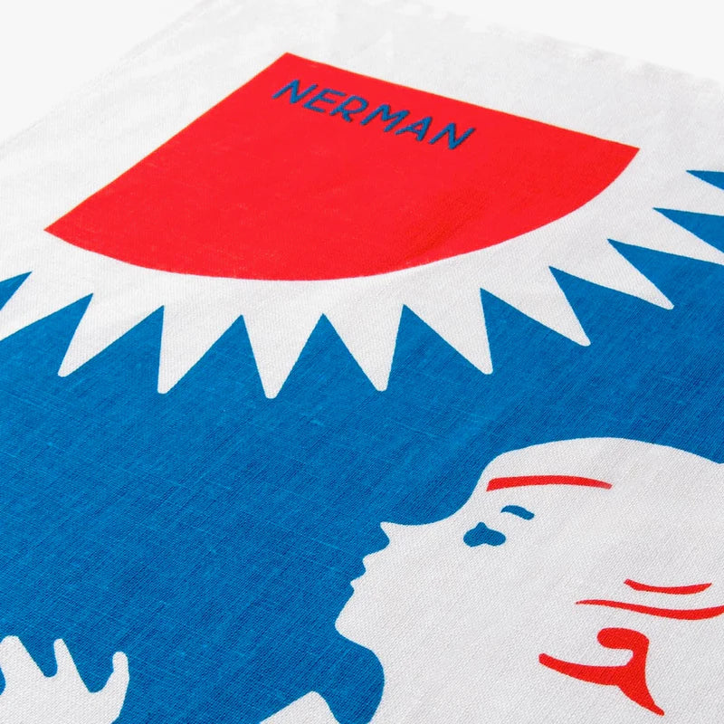 Kökshandduk halvlinne - Originalmotiv