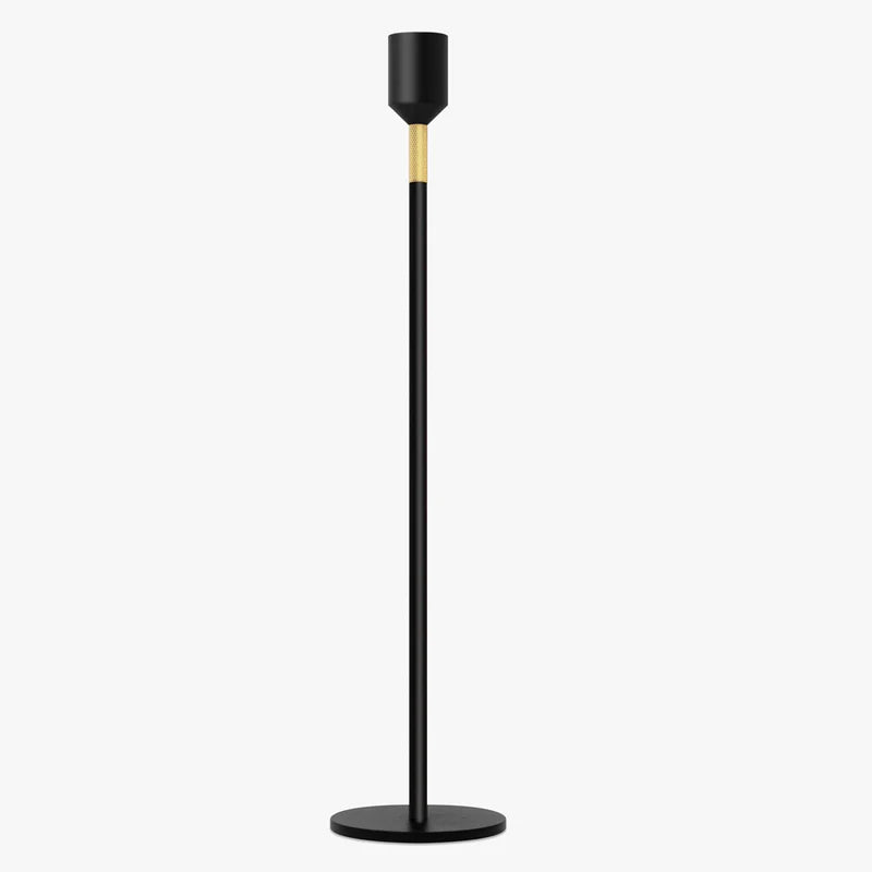 Ljusstake - Svart 34 cm