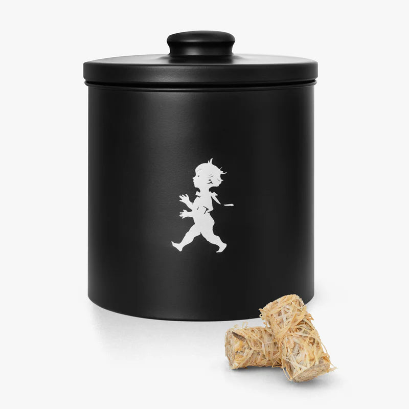 Förvaringsburk Braständare - Svart