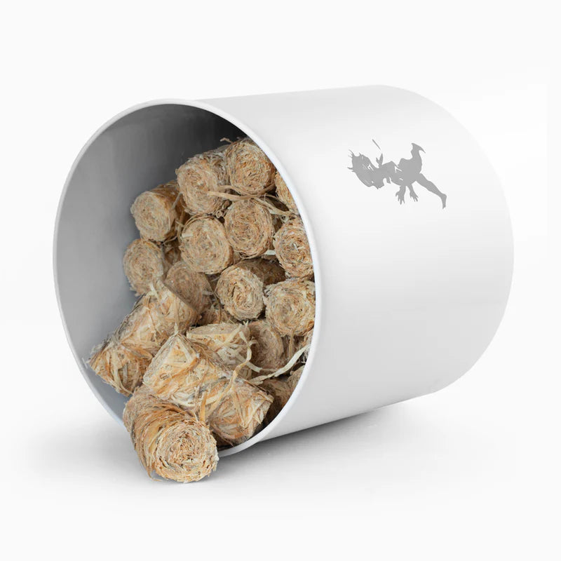 Förvaringsburk Braständare - Vit