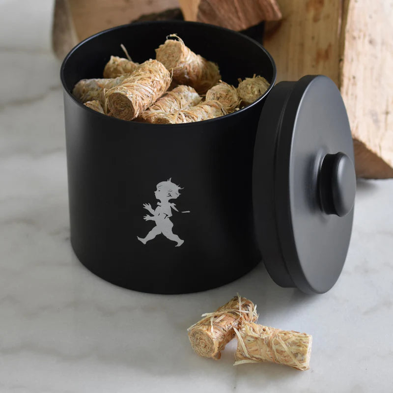 Förvaringsburk Braständare - Svart