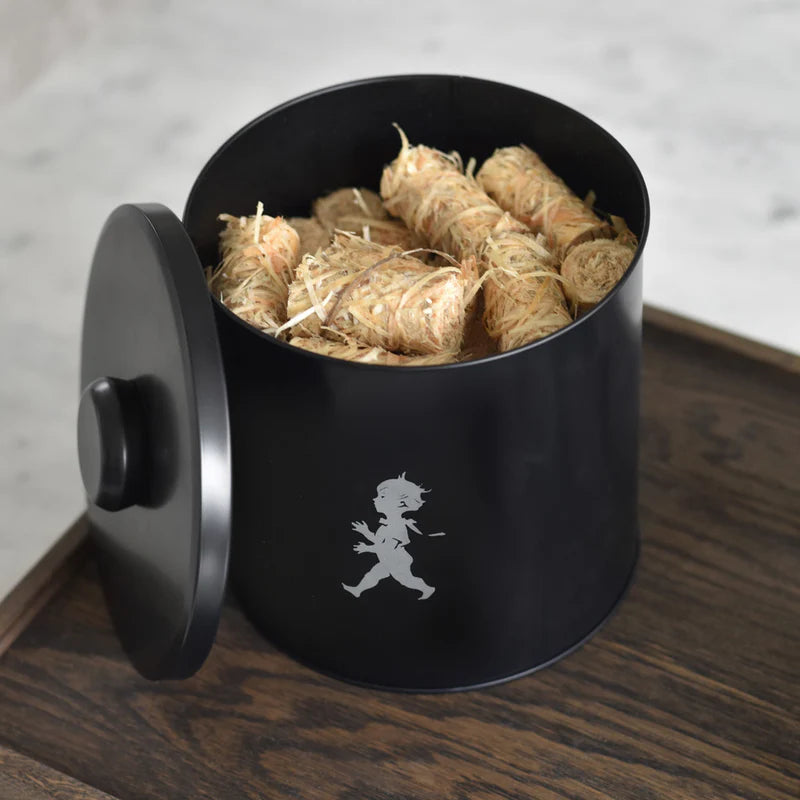 Förvaringsburk Braständare - Svart