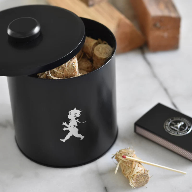 Förvaringsburk Braständare - Svart